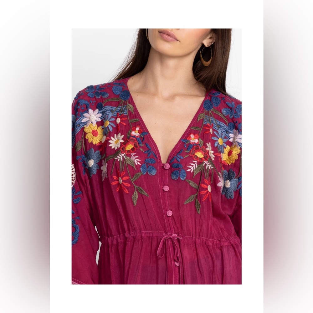 Johnny Was Edith Blouse - Picture 6 of 8